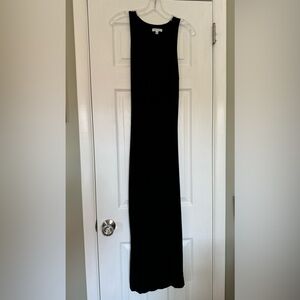 SOCIALITE | EUC black fully lined sundress with back cutout MEDIUM